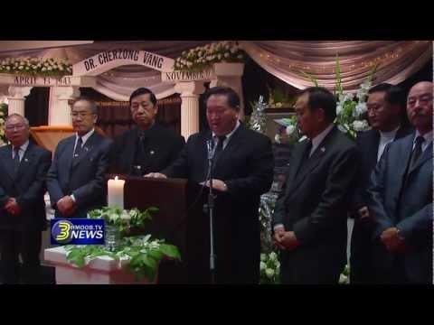 3HmoobTV News Brief - Funeral Service for Dr. Cherzong Vang, St. Paul, Minnesota, December 8, 2012.