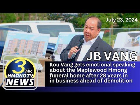 3HMONGTV Newsbrief | Groundbreaking for JB Vang latest housing project, a 65 unit apartment complex.