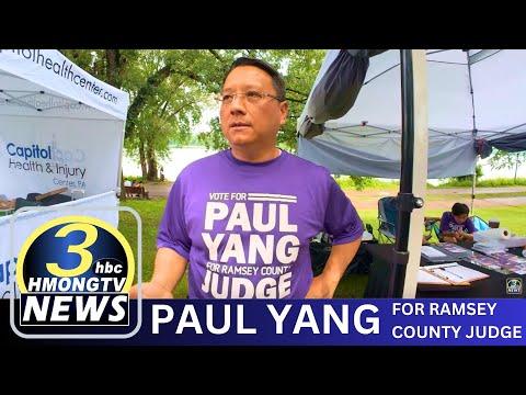 3HMONGTV News | Paul Yang, candidate for Ramsey County Judge.