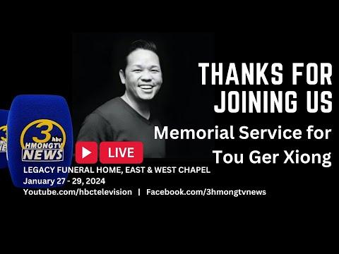 3HMONGTV | 01/28/2024 | Celebration of Life for Tou Ger Xiong, a community champion.