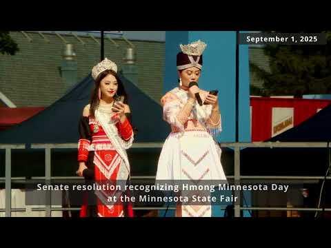 3HMONGTV | Senate resolution recognizing Hmong Minnesota Day 2025.