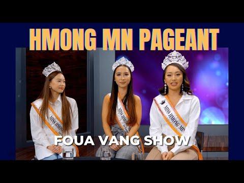 3HMONGTV Foua Vang Show | Meet Miss Hmong MN, 1st and 2nd runner ups.