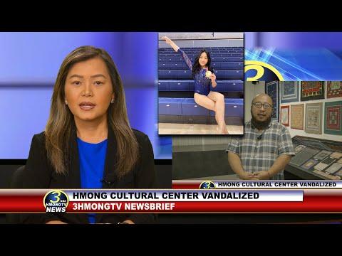 3 HMONG TV NEWSBRIEF | Hmong Cultural Center vandalized | Sunisa Lee's instagram followers explode.