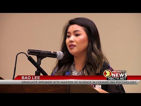 3HMONGTV NEWS: Reception held at UW-Madison to recognize 2016 Asian American graduates-Dr. Pao Thao.