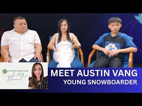 3HMONGTV Uncover More Good | Celebrating AAPI month - Meet Austin Vang, young snowboarder.