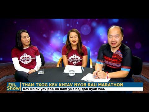3HMONGTV FOUA VANG SHOW | Tham nrog Hmong marathon runners.