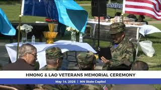 🔴 3HBC-LIVE| Hmong & Lao Veterans Memorial Ceremony, May 14th.