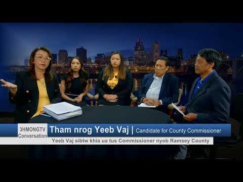 3HMONGTV CONVERSATION | Ying Vang, candidate for Ramsey County Commissioner on the East Side.