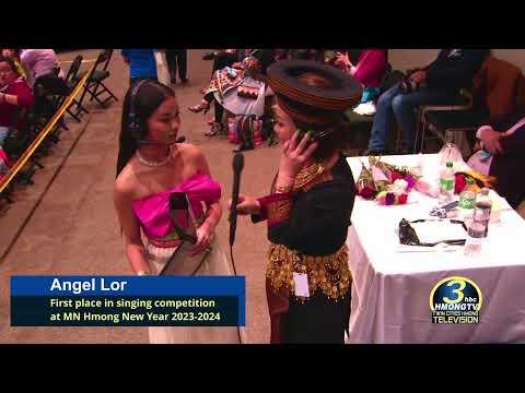 3HMONGTV | Angel Lor, 1st place in singing competition.