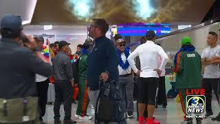 🔴3HBC LIVE: W.I.G Naga Lao youth soccer team arriving at MSP International Airport.