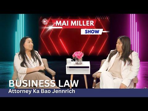 3HMONGTV | The Mai Miller Show | 06-24-2025 | Business Attorney Ka Bao Jennrich.