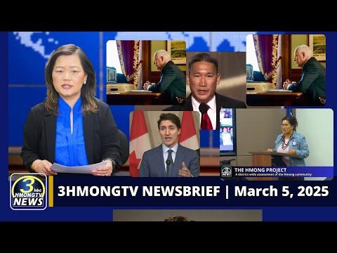 3HMONGTV Newsbrief | Mar 5, 2025- ICE ntsib Hmoob 18 Xeem - Hmong project at St. Paul Public School.