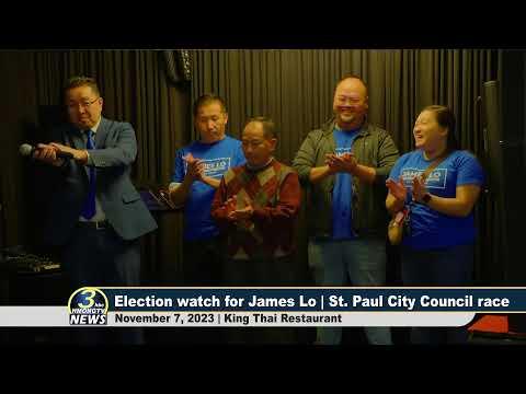 3HMONGTV LIVE: James Lo election watch at King Thai restaurant. 11/07/2023.