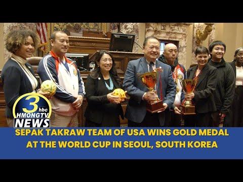 3HMONGTV Pre-recorded clip: Meet the Sepak Takraw team that won gold medal in Seoul.