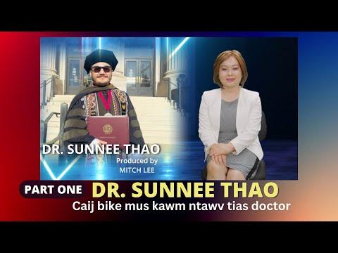 Xav Paub Xav Pom | Part 1 - Dr. Sunnee Thao caij bike mus kawm ntawv tiav doctor.