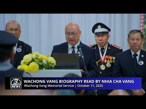 🔴3HMONGTV | Wachong Vang biography read by Nhia Cha Vang - 10-11-2025.