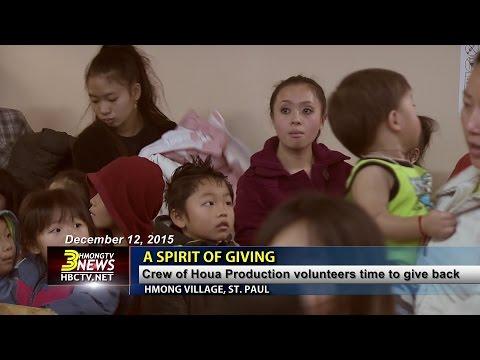 3HMONGTV NEWS: A spirit of giving from the crew of Houa Production.