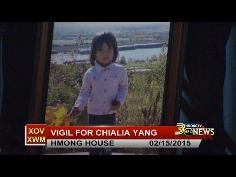 Vigil held at Hmong House to remember Chialia Yang who died in a house fire. Filed by 3HMONGTV.